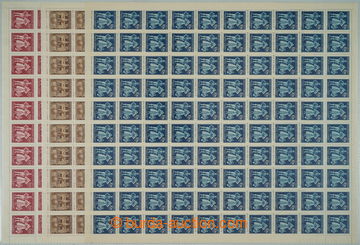 275045 - 1944 ARCHOVINA / Pof.113-115, 5. výročí protektorátu, ko