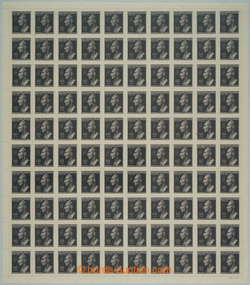 275049 - 1943 ARCHOVINA / Pof.111, Heydrich 60+440h, kompletní 100ks