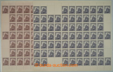 275050 - 1944 ARCHOVINA / Pof.120-121, Sv. Vít, kompletní řada 100