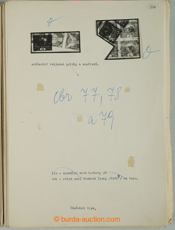 275062 - 1920-1990 SELECTION of /  Dr. Fr. Kubát - two parts rukopis