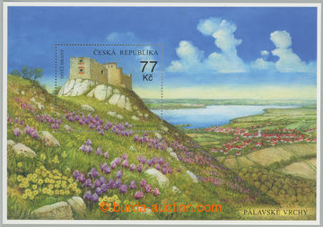 275082 - 2025 Pof.A1318 VV, aršík Pálavské vrchy 77Kč, aršík s