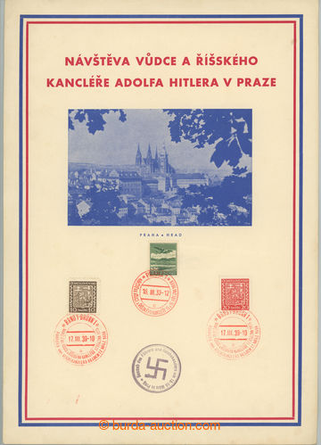 275086 - 1939 PR1/ PRAHA – Návštěva Vůdce a říšského kancl�