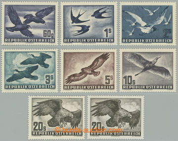 275099 - 1950-1953 ANK.967-973, Ptáci 60gr-20Sh (2), nejoblíbeněj�