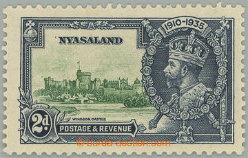 275100 - 1935 SG.123m, Silver Jubillee 2P, DV - BIRD BY TURRET; bezva