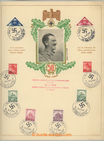 275154 - 1940 PR13, PRAG 1 - PRAHA 1/ První výročí den návštěv