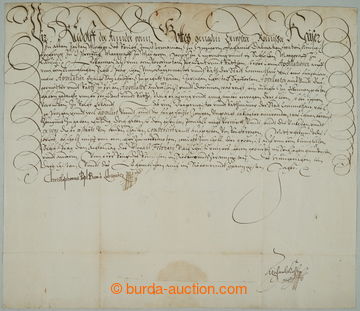 275163 - 1602 KRYŠTOF POPEL Z LOBKOVIC (1549-1609), český šlechti