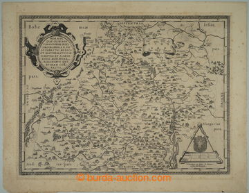 275173 - 1573-1579 FABRICIOVA MAPA MORAVY - ORTELIOVO VYDÁNÍ / Mora