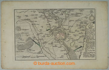 275180 - 1758 OLOMOUC / PLAN der Vestung Ollmüz in Maehren wie solch