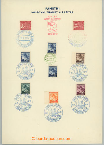 275181 - 1940 PDR1, NYMBURK/ 80. let Hlaholu, zelené PR NEUENBURG a.