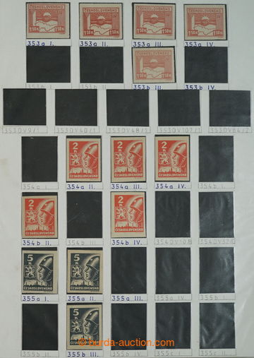 275182 - 1945-1992 [SBÍRKY]  GENERÁLNÍ / zajímavá mírně specia