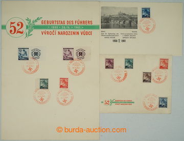 275187 - 1941 PR49, PRAG 1 - PRAHA 1/ Den narozenin vůdce, sestava 3