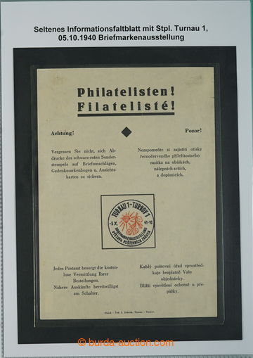 275240 - 1941 [SBÍRKY] PR78, TURNAU 1 - TURNOV 1/ Výstava poštovn�