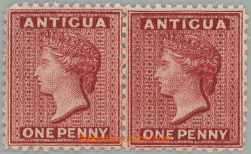 275266 - 1884 SG.24, Viktorie 1P karmínově červená, zoubkování 