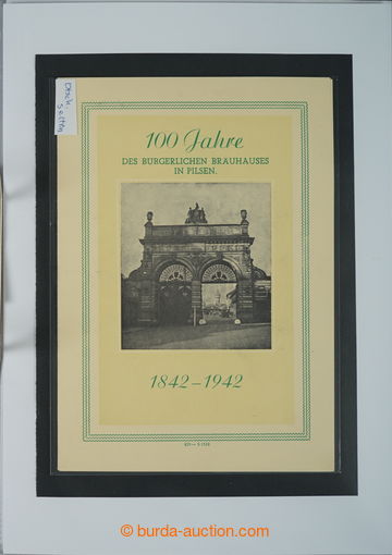 275269 - 1942 [SBÍRKY] PR110, PLZEŇ 1/ Měšťanský pivovar 1842-1