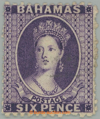 275275 - 1863-1877 SG.32x, Viktorie Chalon Head 6P fialová, průsvit