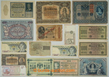 275310 - 1898-1982 SESTAVA / 56ks různých bankovek z uvedeného obd