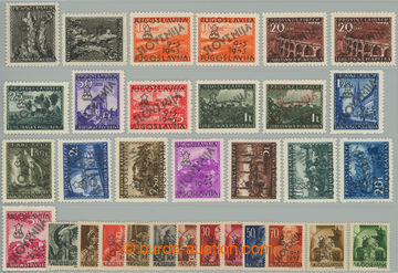 275325 - 1945 VYDÁNÍ PRO SLOVINSKO / Mi.1-16, 35-46, dvě kompletn�