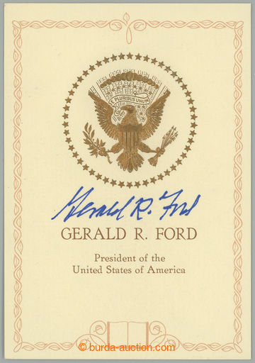 275344 -  FORD Gerald Rudolph (1913-2006), americký politik, v letec