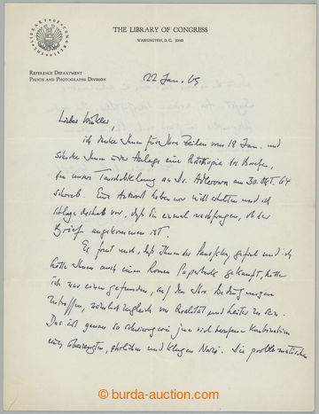 275348 - 1969 BREITENBACH Edgar (1903-1977), významný německo-amer