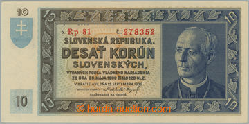 275379 - 1939 Ba.46b, 10Ks 1939, série Rp 81, perforace SPECIMEN nah