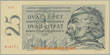 275380 - 1961 Ba.97b, 25Kčs 1961, série Q15; bezvadná