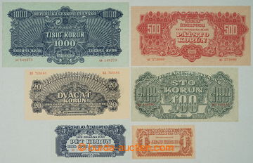 275382 - 1944 Ba.56-61, kompletní sestava 6ks Moskevských poukázek