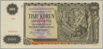 275386 - 1940 Ba.51, 1000Ks 1940, série 5R3, perforace SPECIMEN; pou