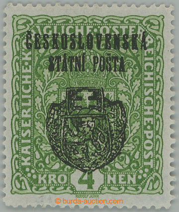 275411 -  Pof.RV39I, Pražský přetisk II (velký znak) 4K světle z