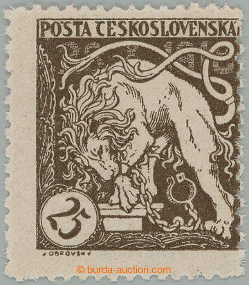 275425 -  Pof.28C, Lev trhající okovy 25h hnědá s ŘZ 11½ : 10½