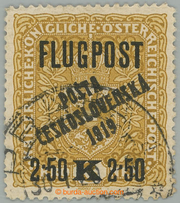 275440 -  Pof.53II, Letecká FLUGPOST 2.50K/3K žlutá / černá s č