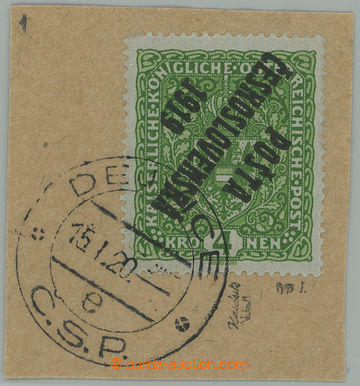 275468 -  Pof.50I Pp, Znak 4K světle zelená, úzký formát, převr