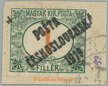 275480 -  Pof.131, Červené číslice 1f zelená / červená na výs