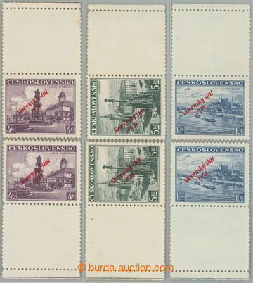 275491 - 1939 Sy.20-22 K, kompletní sestava hodnot 4Kč - 10Kč s ho