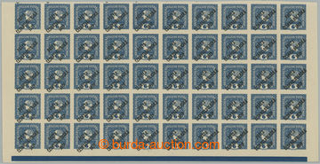 275523 -  ARCHOVINA / Pof.62, Merkur vlevo 6h modrá, dolní krajový