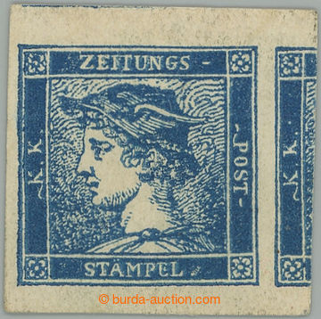 275530 - 1851 Ferch.6IIIb, Modrý Merkur 0,6Kr tmavě modrá, typ III