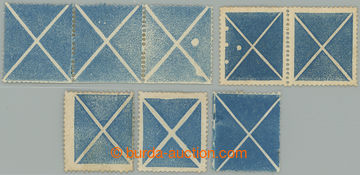 275540 - 1858 ONDŘEJSKÝ KŘÍŽ / ANK.15, 8x Ondřejské kříže, 