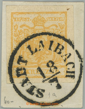275542 - 1850 Ferch.1HIb, Znak 1Kr oranžová, HP, typ Ib na výstři