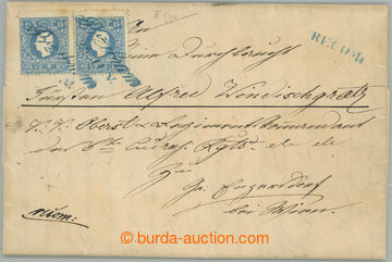 275548 - 1850 R-dopis adresovaný na knížete Windischgrätze do Enz