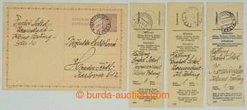 275564 - 1941-1942 VĚZNICE TEREZÍN - MALÁ PEVNOST / sestava 4 celi