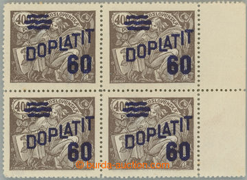 275576 - 1926 Pof.DL46 ST, Výpotřební HaV 60/400h hnědá, 4-blok 