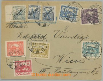 275582 - 1921 dopis zaslaný ve IV. TO období do Rakouska, poštovn�