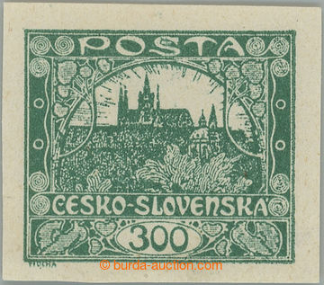 275587 -  Pof.23a, 300h tmavě zelená; nálepky, zk. Vrba, pěkný s