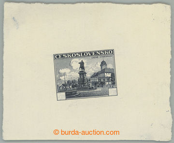 275601 - 1936 ZT  Pof.311, Poděbrady 4Kč, otisk definitivní rytiny