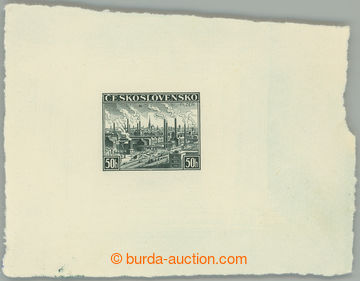 275604 - 1938 ZT  Pof.344, Plzeň 50h, zkusmý tisk - otisk definitiv