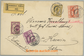 275628 - 1919 R-dopis v tuzemsku ve II. TO, poštovné 75h uhrazeno b