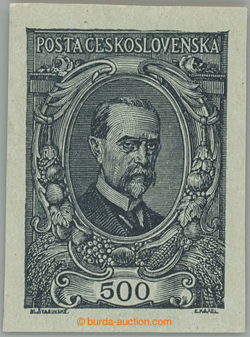 275631 -  Pof.141N, 500h šedá nezoubkovaná; svěží, zk. Gi a Vrb