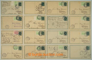 275632 - 1919 CDV1, CDV2b, Velký monogram - Karel 10/8h, sestava 22k