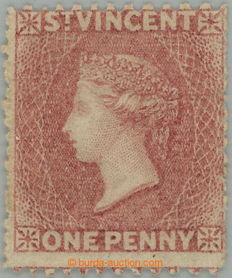 275666 - 1863 SG.10, Viktorie (Perkins-Bacon) 1P rose red, vydání b