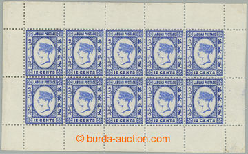 275673 - 1892 SG.45, Viktoria 12c bright blue (tisková technika Rece