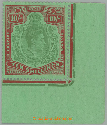 275681 - 1938-1953 SG.119be, rohová Jiří VI. 10Sh s hledanou DV - 